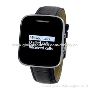 Hot Bluetooth Android smart watch with caller's name and number display